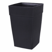 DCN Plastic DCN351236 Harmony Tall 12 x 12 x 18 Inch Flower Pot 