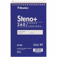 Blueline® Steno+ Spiral Top Notebook