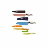 Starfrit 093887-006-NEW1 Knives with Integrated Sharpening Sheaths - Set of 4