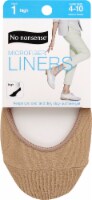 No Nonsense Microfiber Shoe Liners - Nude