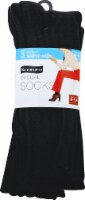 No Nonsense Women’s Scallop Edge Casual Socks – Black