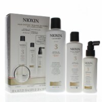 Nioxin Hair System Kit 3 Cleanser 10oz , Therapy 5oz and Treatment 3.3oz