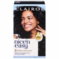 Clairol Nice 'N Easy 2 Black Color Permanent Hair Color