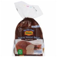 Rhodes Bake N Serv 100% Whole Wheat Bread Perspective: Main