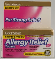 Good Sense  Antihistamine Allergy Relief