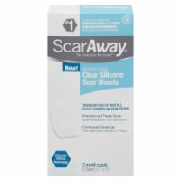 ScarAway Clear Silicone Sheets, 6 ct - Fry's Food Stores