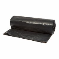 Berry Plastics VLH3860-22B PEC Black 19 Micron Can Liner On A Roll - Case of 150