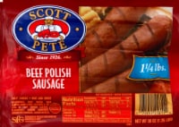 Scott Pete® Beef Polish Sausage