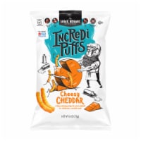The Snack Brigade IncrediPuffs Cheesy Cheddar Plant-Based Snack Perspective: Main