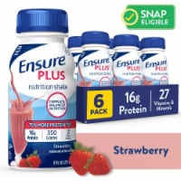 Ensure® Plus Strawberry Ready-to-Drink Nutrition Shakes