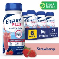 Ensure® Plus Strawberry Ready-to-Drink Nutrition Shakes