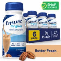 Ensure® Original Butter Pecan Ready-to-Drink Nutrition Shakes Perspective: Main