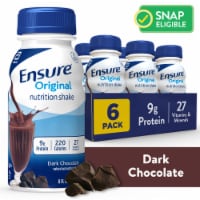 Ensure Original Dark Chocolate Ready-to-Drink Nutrition Shakes