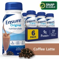 Ensure Original Coffee Latte Ready-to-Drink Nutrition Shakes