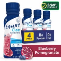 REDUCED! 12 BOTTLES ENSURE Clear Nutrition Drink Blueberry