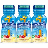 PediaSure® Grow & Gain Banana Cream Kids’ Nutritional Shakes 4 Pack Perspective: Main
