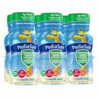PediSure® Grow & Gain® Fiber Vanilla Shake Bottles Perspective: Main