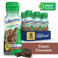 Glucerna® Hunger Smart® Rich Chocolate Nutritional Shake Bottles Perspective: Main