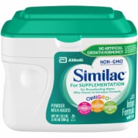 Similac For Supplementation OptiGro Powder Infant Formula with Iron Perspective: Main