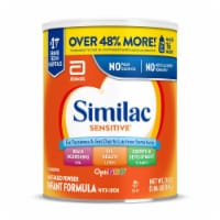 Similac Sensitive® For Fussiness and Gas Powder Infant Formula with Iron Perspective: Main