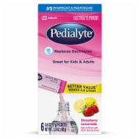 Pedialyte® Strawberry Lemonade Electrolyte Solution Powder Packs