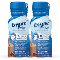 Ensure® Enlive® Chocolate Nutrition Shake Perspective: Main
