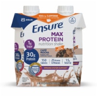 Ensure® Max Protein Cafe Mocha Nutrition Shakes Perspective: Main