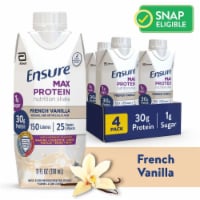 Ensure® Max Protein French Vanilla Nutrition Shake Perspective: Main
