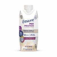 Ensure® French Vanilla Max Protein Nutrition Shake Perspective: Main