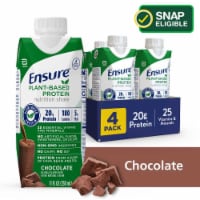 Ensure® Chocolate Plant-Based Protein Nutrition Shake Perspective: Main