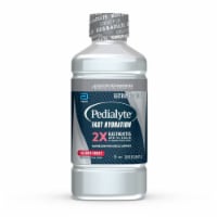 Pedialyte® Fast Hydration Cherry Frost Electrolyte Solution Perspective: Main
