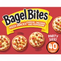 Bagel Bites Cheese Sausage & Pepperoni Mini Pizza Bagel Frozen Snacks