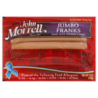 John Morrell Jumbo Chicken & Pork Franks Perspective: Main