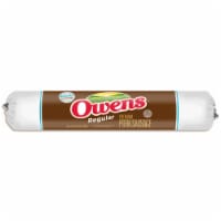 Owens Premium Pork Regular Sausage Roll Perspective: Main