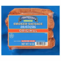 Blue Ribbon Hickory Smoked Original Sausage 14 oz Perspective: Main