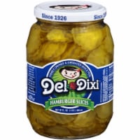 Del-Dixi Hamburger Slices Pickles Perspective: Main
