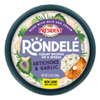 Rondele® Creamy Whipped Dip & Spread Artichoke & Garlic Perspective: Main