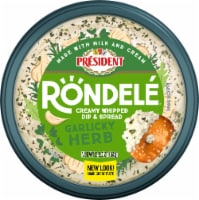 Rondele Garlic and Herb Creamy Gourmet Dip & Spread Cheese Perspective: Main