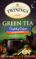 Twinings of London Nightly Calm Decaffeinated Green Tea Bags