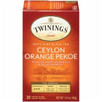 Twinings Of London Ceylon Orange Pekoe Pure Black Tea Bags Perspective: Main