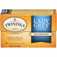 Twinings Of London Lady Grey Decaffeinated Black Tea Bags