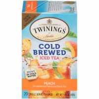 Twinings of London® Cold Brewed Peach Iced Tea Bags