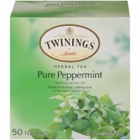 Twinings® of London Pure Peppermint Herbal Tea Perspective: Main