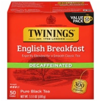 Twinings® of London English Breakfast Decaffeinated Black Tea Bags Perspective: Main