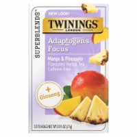 Twinings of London Focus Ginseng Mango & Pineapple Tea Bags