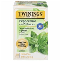 Twinings® Of London Probiotics Peppermint & Fennel Herbal Tea