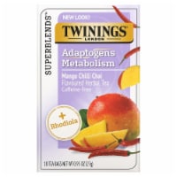 Twinings® Of London Adaptogens Metabolism Mango Chili Chai Herbal Tea Perspective: Main