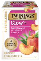 Twinings Glow Peach Flavor White Tea