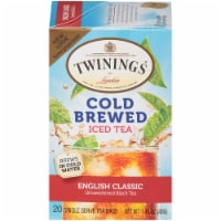 Twinings Of London® Cold Brewed English Classic Unsweetened Black Iced Tea Bags