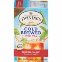 Twinings Of London® Cold Brewed English Classic Unsweetened Black Iced Tea Bags